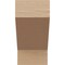 Ekena Millwork 6"W x 6"D x 12"H Wide Clemmons Rough Cedar Woodgrain TimberThane Corbel, Primed Tan CORUR06X06X12CLERCPR - alternate 2